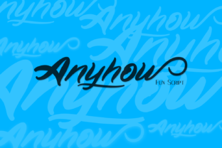 Anyhow Font: Energetic Script for Business Branding