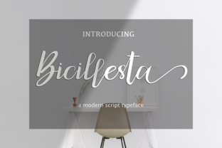 Bicillesta Font: Elevating Small Business Branding