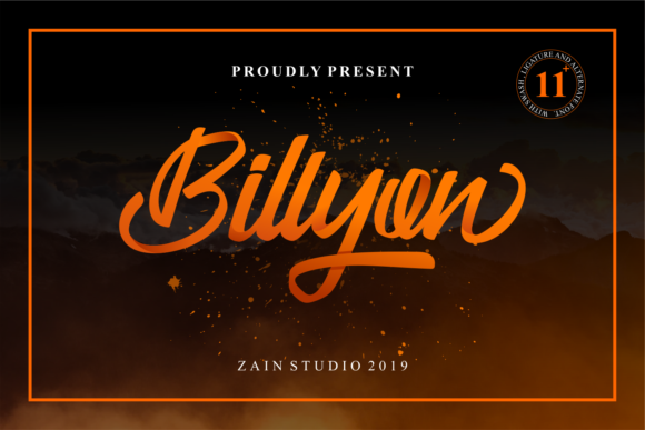 Billyon Font Review: A Modern Script for Brand Identity