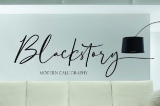 Blackstory Font Review for Web Design and UI