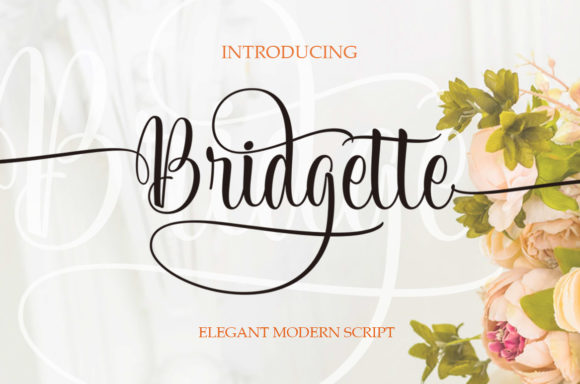 Bridgette Font: Elevating Web Design with Classic Script