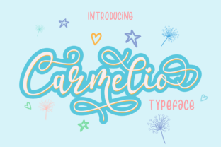 Carmelio Font: A Beautiful Script for Handmade Crafts