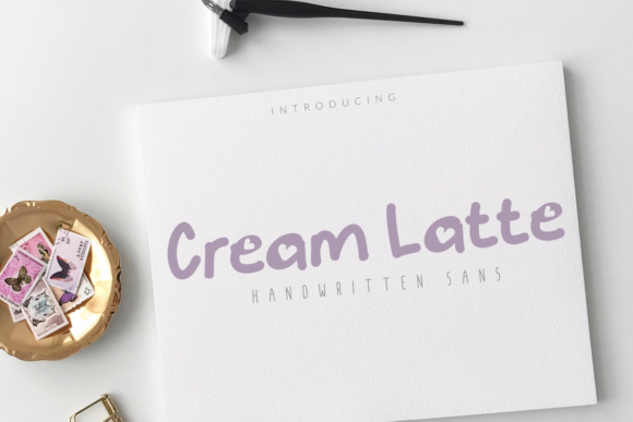 Cream Latte Font: Elevating Kids Campaign Visuals