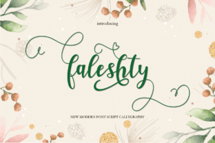 Faleshty Font: Adding Playful Charm to Brand Identity
