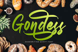 Gondess Font: Authentic Script for Handmade Labels