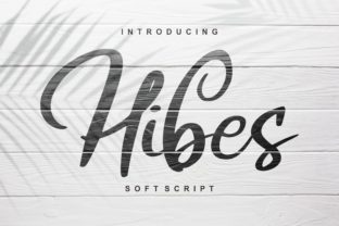 Hibes Font: Authentic Script for Handmade Products