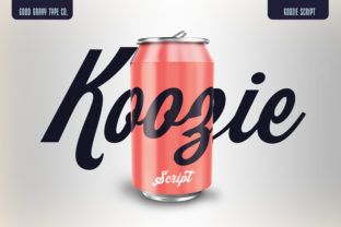 Koozie Font: A Vintage Script for Editorial Design