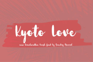 Kyoto Love Font Review for Web Design