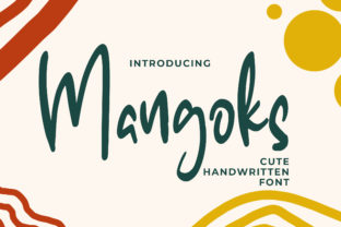 Mangoks Font: Adding Personal Charm to Campaign Visuals