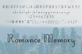 Romance Memory Font: Elevating Small Business Branding