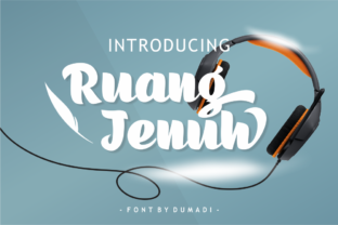 Ruang Jenuh Font: Fresh Handwritten Style for Digital Campaigns