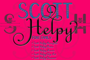Scott Helpy Family: A Handwritten Font for Web Design