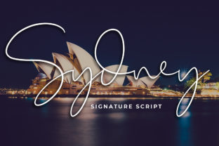 Sydney Font: Authentic Script for Small Business Branding