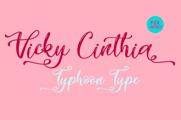 Vicky Cinthia Font: Elevating Campaign Visuals