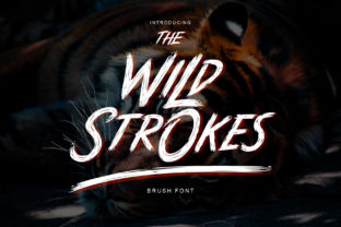 Wild Strokes Font: Adding Raw Energy to Editorial Layouts