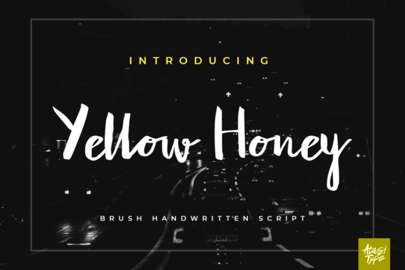 Yellow Honey Font: Adding Warmth to Campaign Visuals